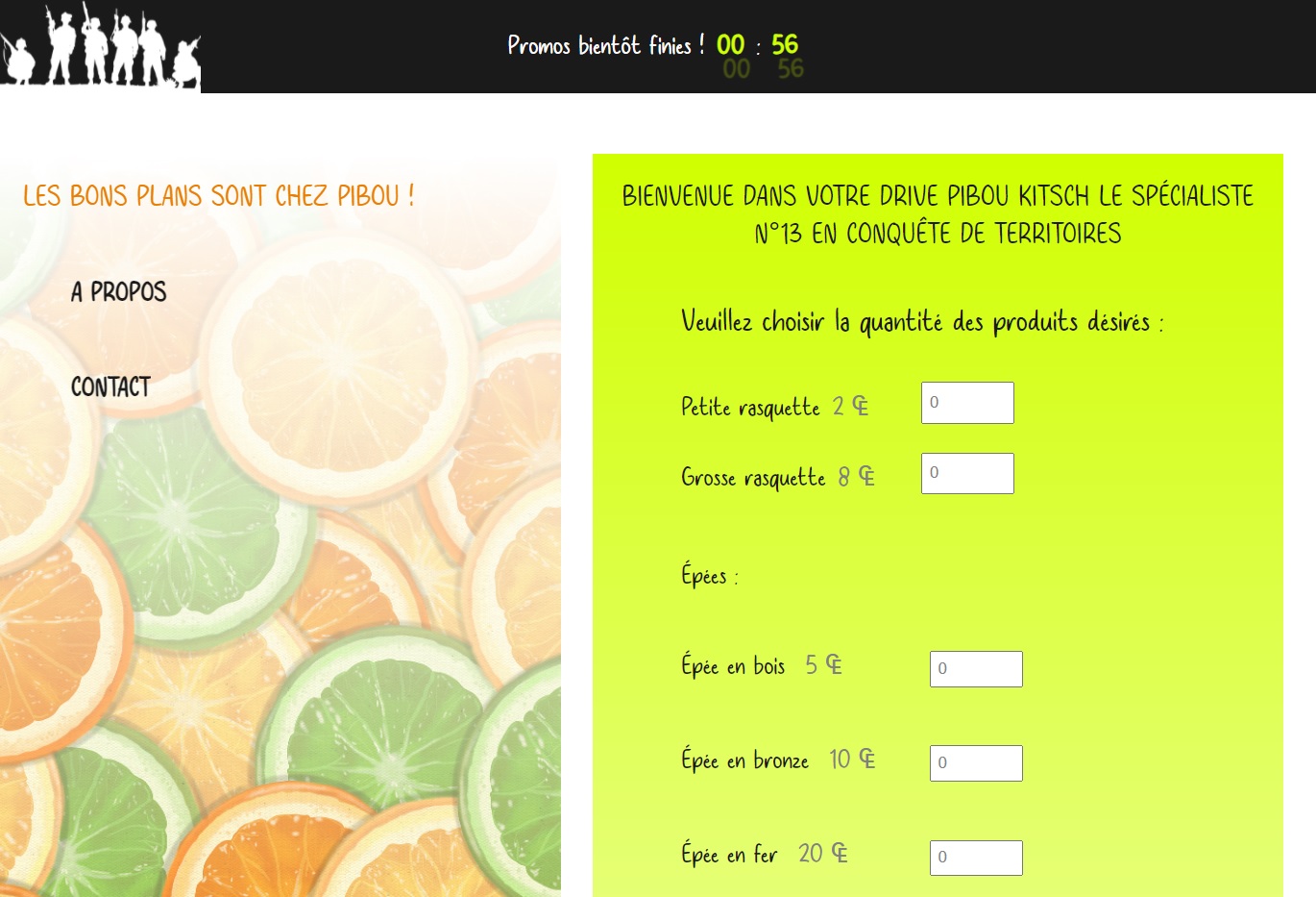 Nouvellle vitrine Pibou magasin