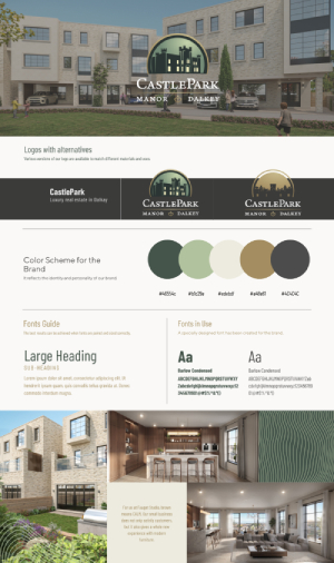 Thumbnail for Canva Castlepark brand board